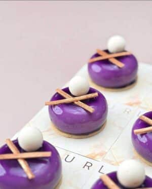 blueberry entremet